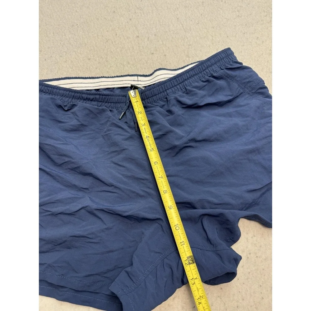 Patagonia Swim Trunks Shorts Mens XL Blue Elastic Waist Quick Dry Lined Pockets